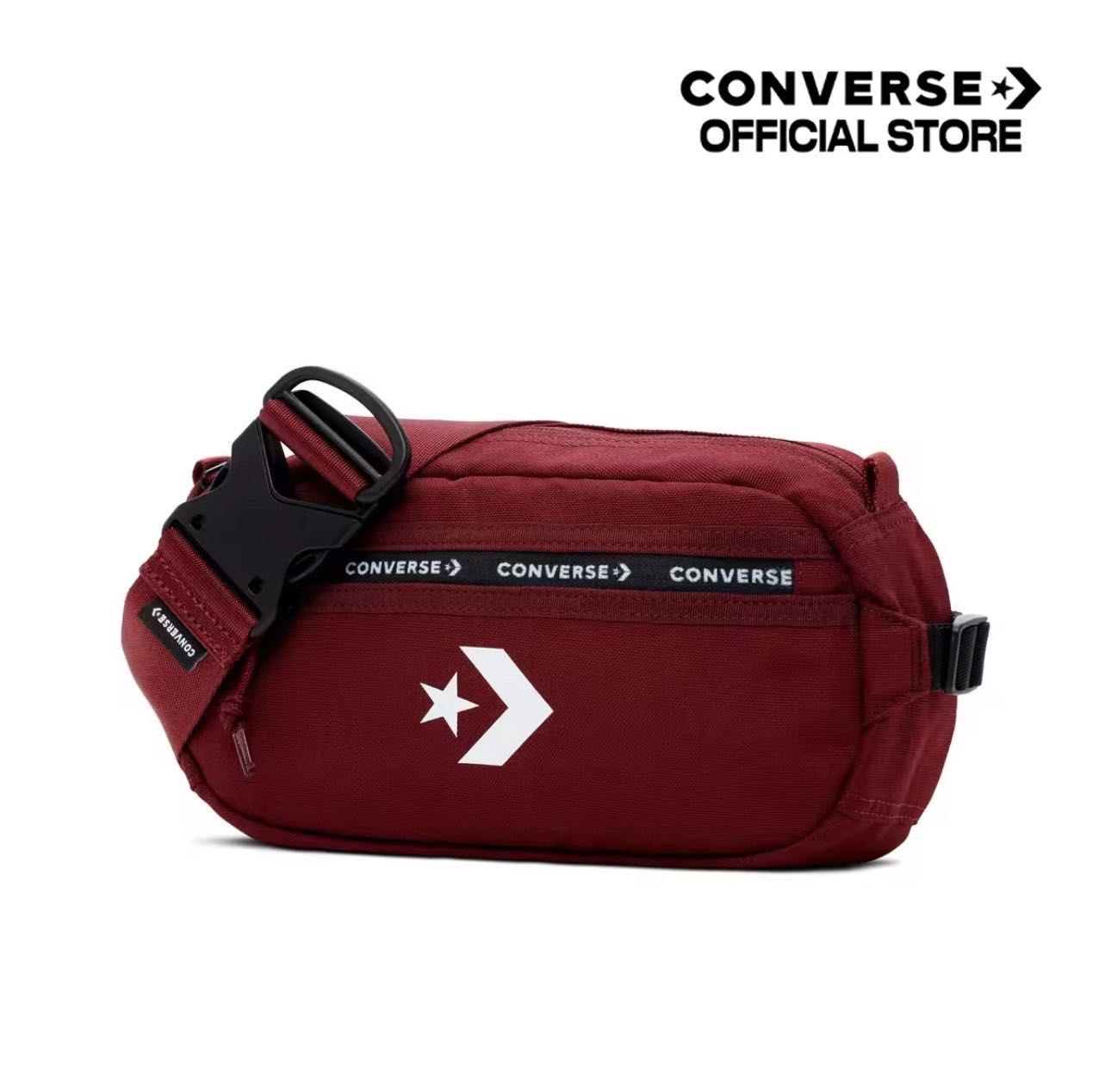 CONVERSE BAG กระเป๋า คอนเวิร์ส TRANSITION SLING CROSSBODY BAG RED