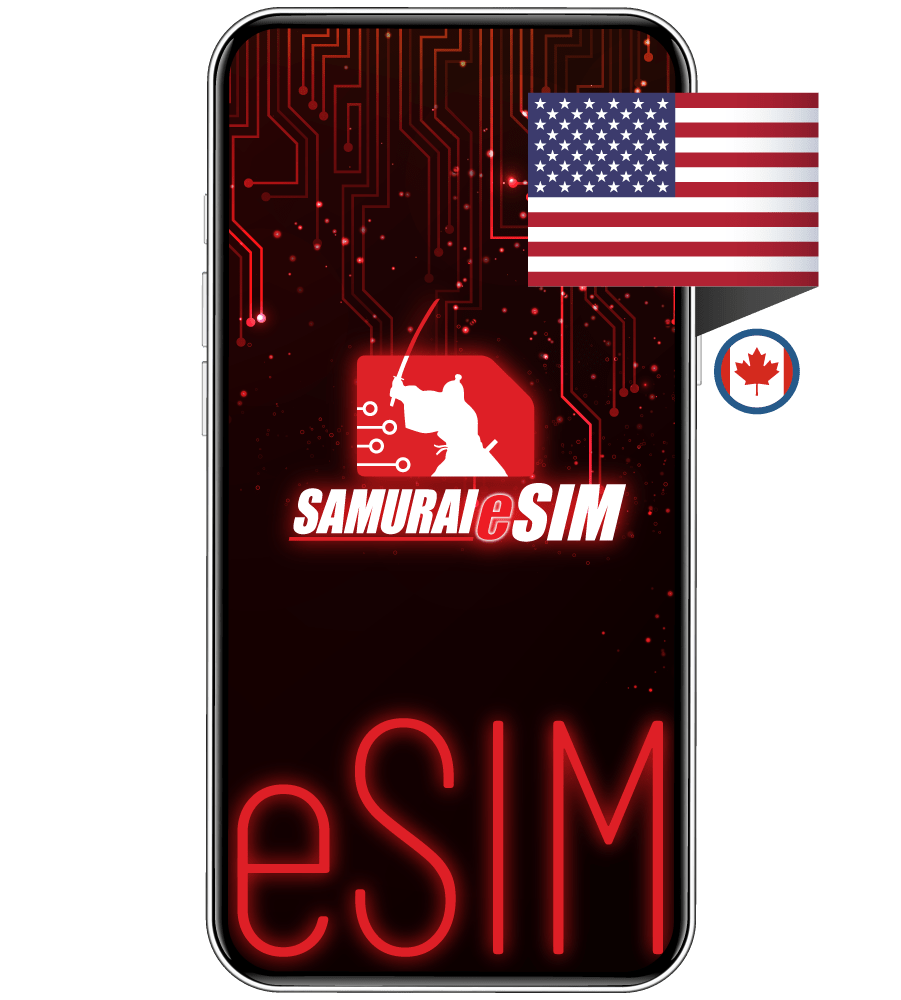 [eSIM] USA (eSIM อเมริกา ดาต้ารายทริป) 5-30GB/TRIP - Samurai Sim by Samurai WiFi