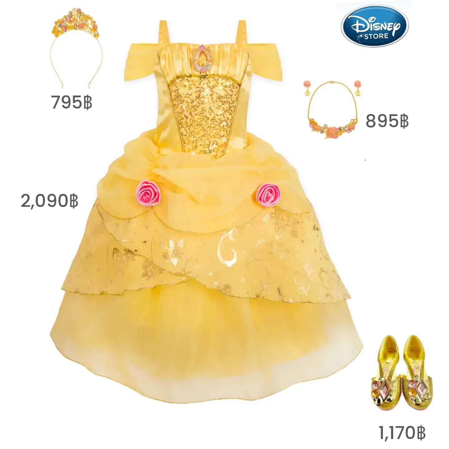 Disney Store Princess Belle Costume