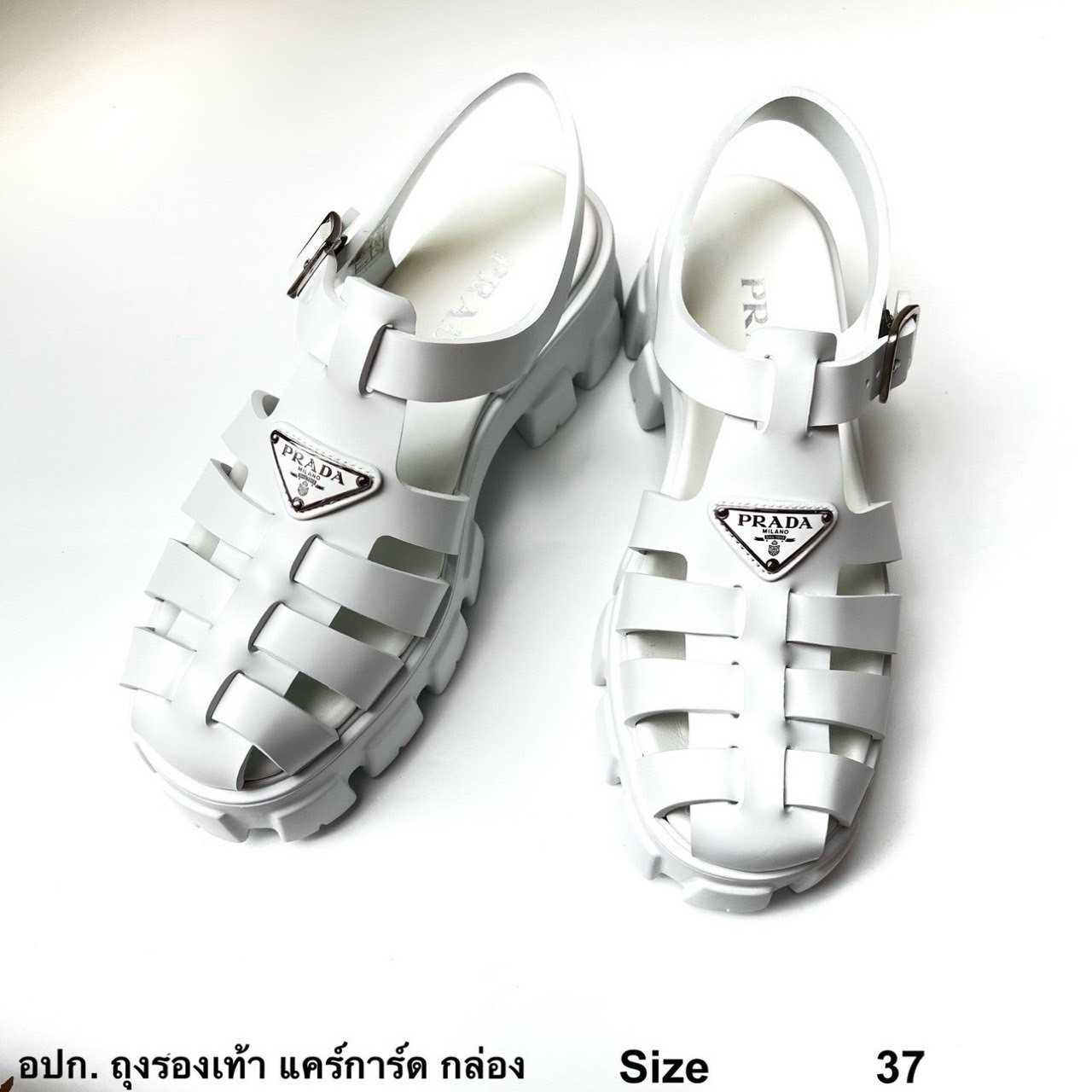 รองเท้า prada​ rubber​ sandals