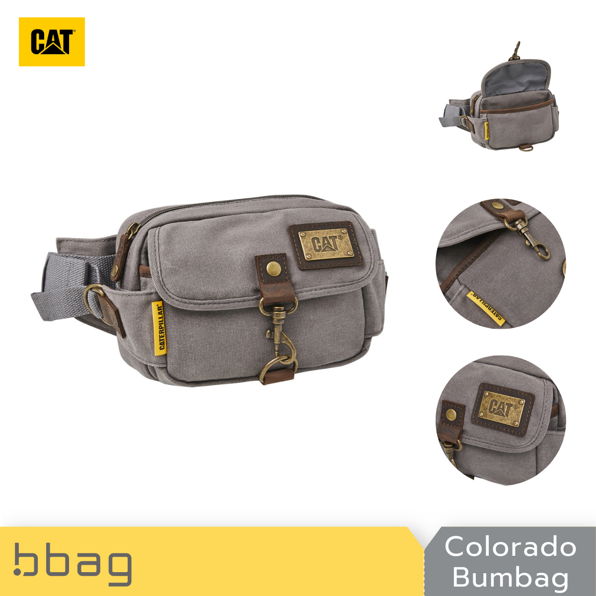 Caterpillar : กระเป๋าคาดเอว/คาดอก รุ่น Colorado Bumbag 83980