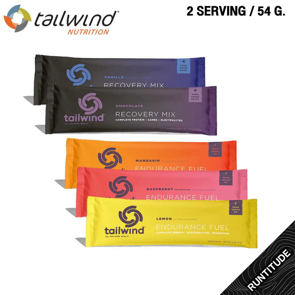 Tailwind Nutrition - ผงเกลือแร่ ชงดื่มผสมน้ำ [แบ่งชง2ครั้ง] Endurance Fuel Stick 2 Serving
