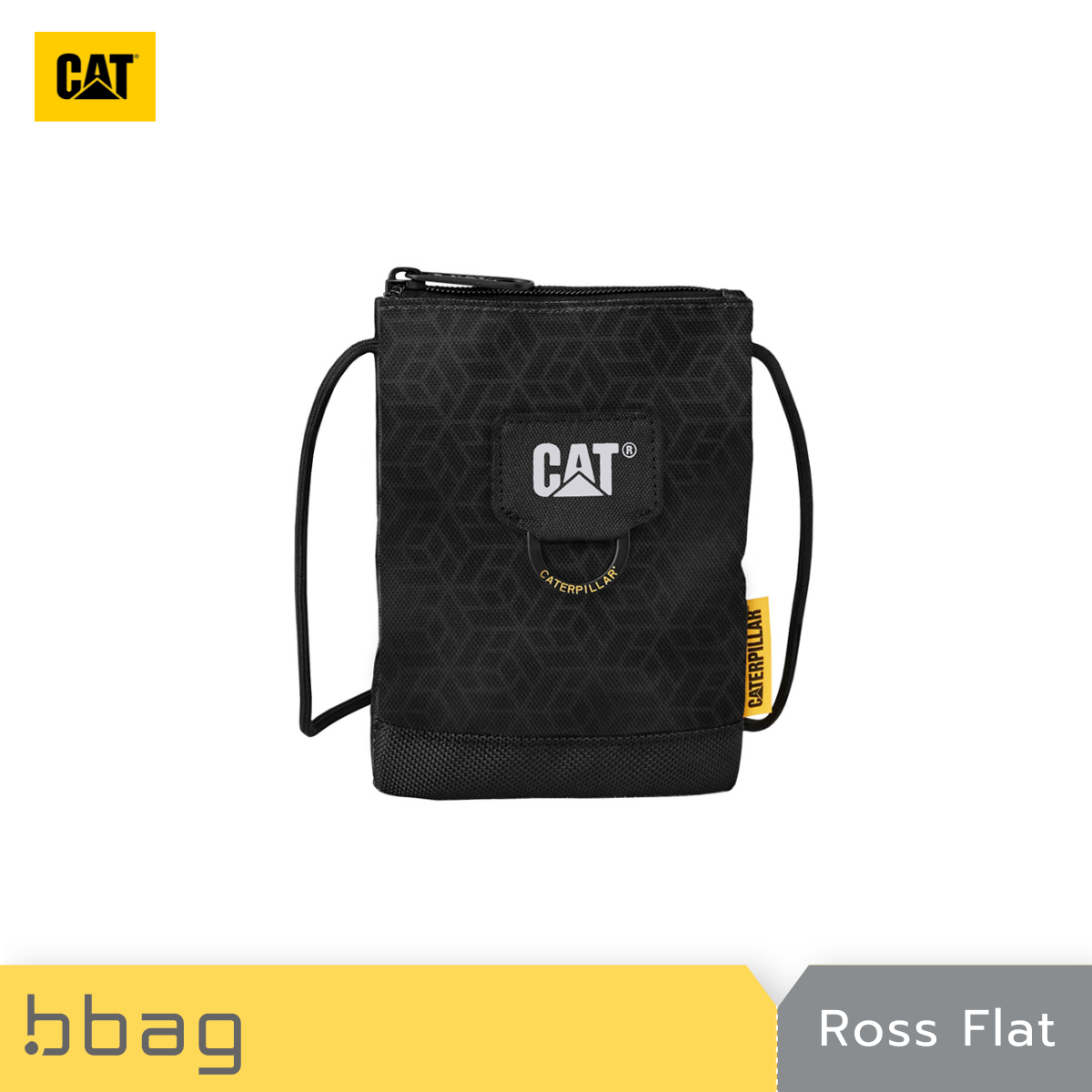 Caterpillar : กระเป๋าสะพาย แบบพกพา รุ่นรอสแฟลช (Ross Flat Sling Bag) 84351