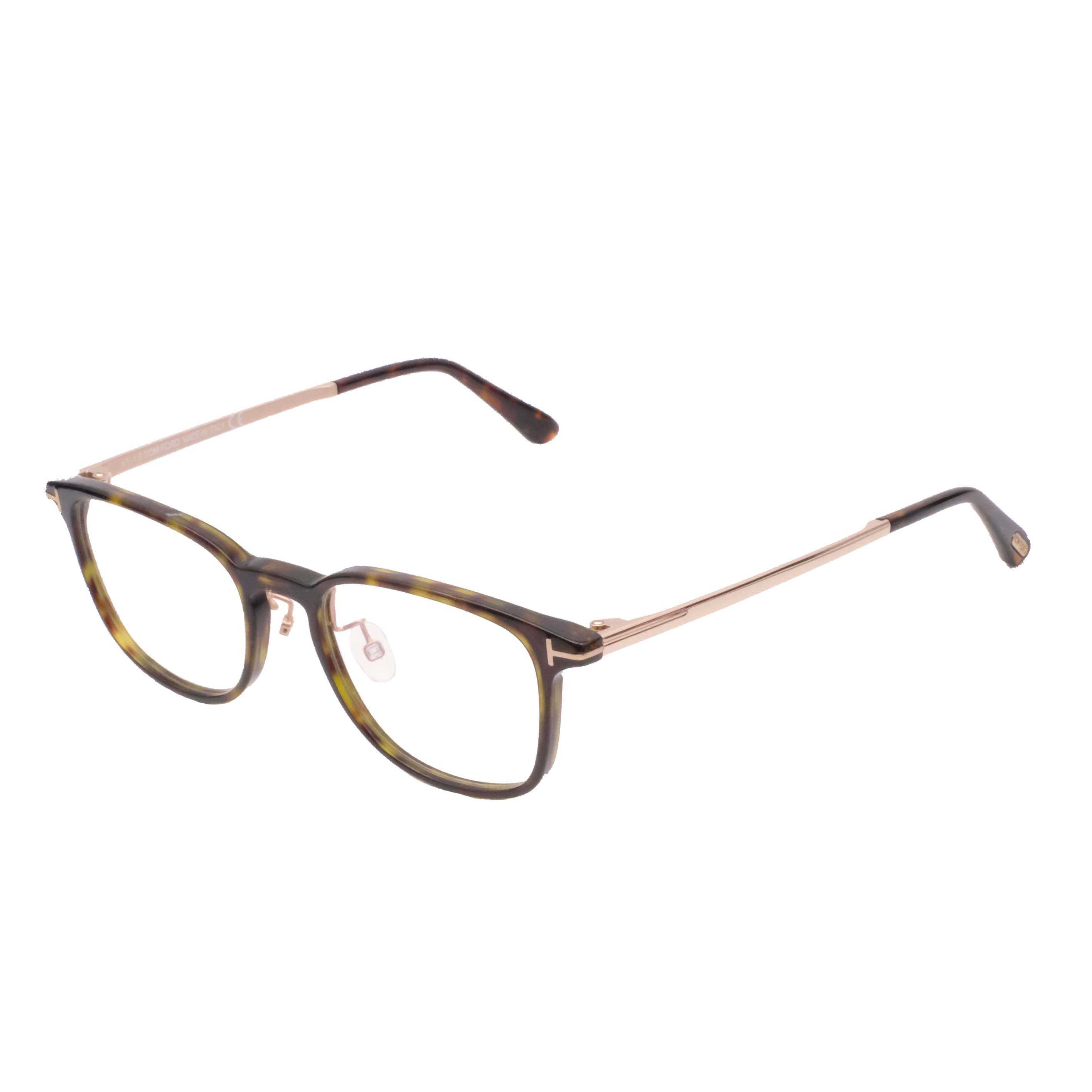 [แถมคูปอง 500 บ. +ส่งฟรี] TOM FORD - กรอบแว่นสายตา - รุ่นFTO1-5594DB-052-T11-52