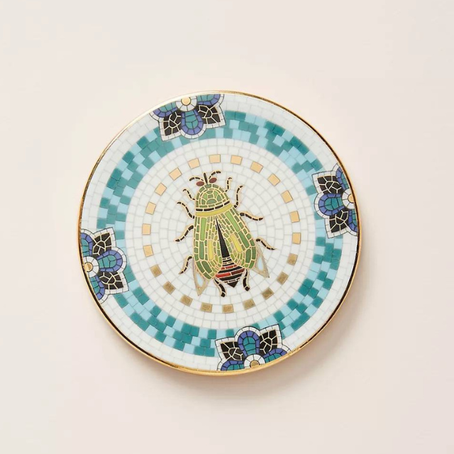 (พร้อมส่ง) Garden Tile Coaster // แมลงปีกแข็ง