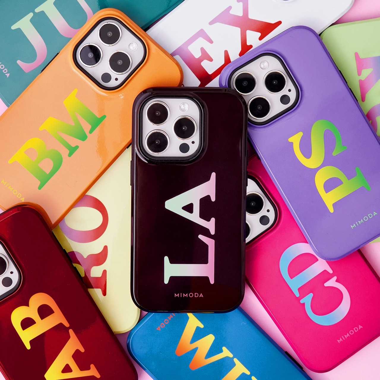 Classic Gradient Personalize Phone Case (IP & SS Series)