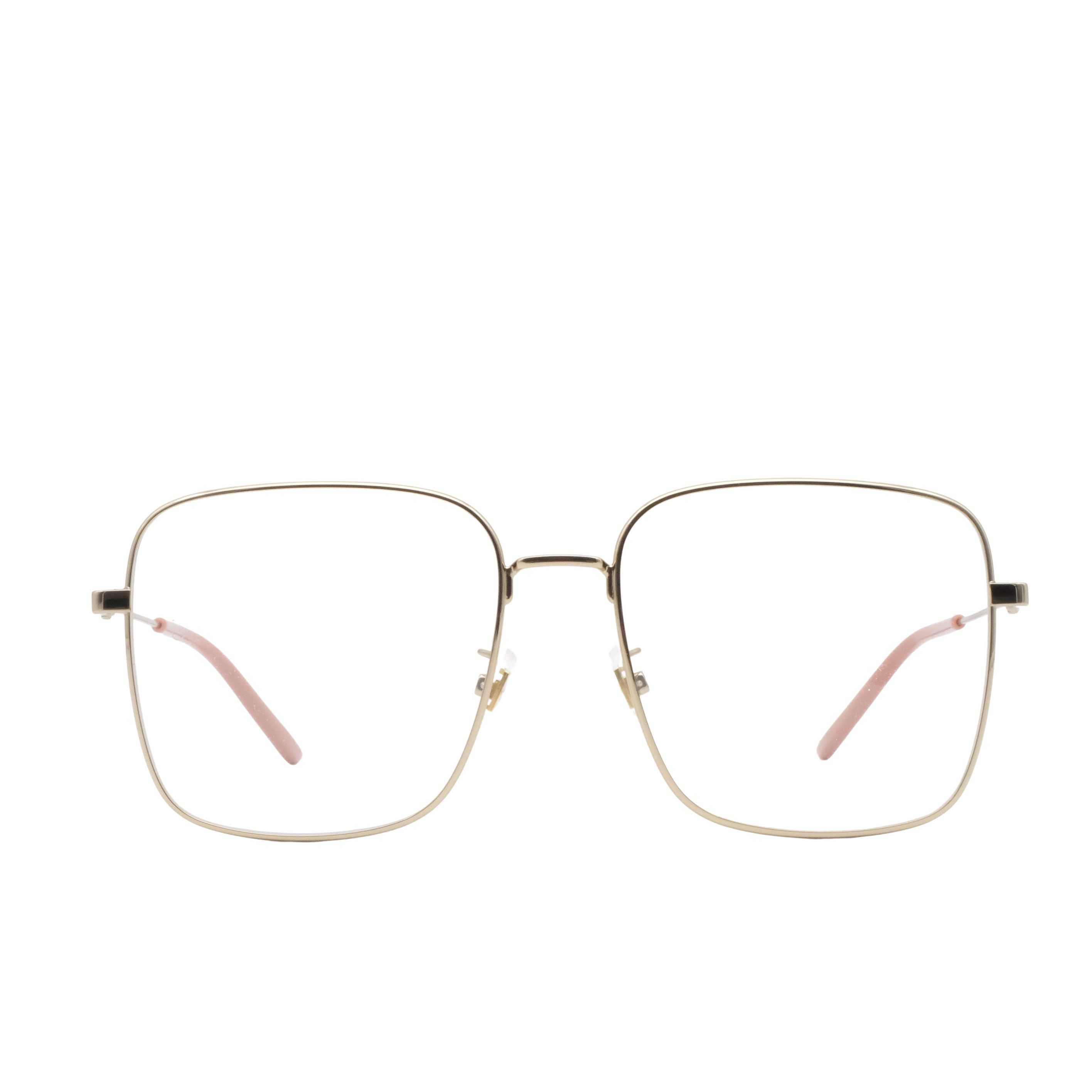 [แถมคูปอง 500 บ. +ส่งฟรี] GUCCI - กรอบแว่นสายตา - รุ่นFGU1-0445O-001-G11-56
