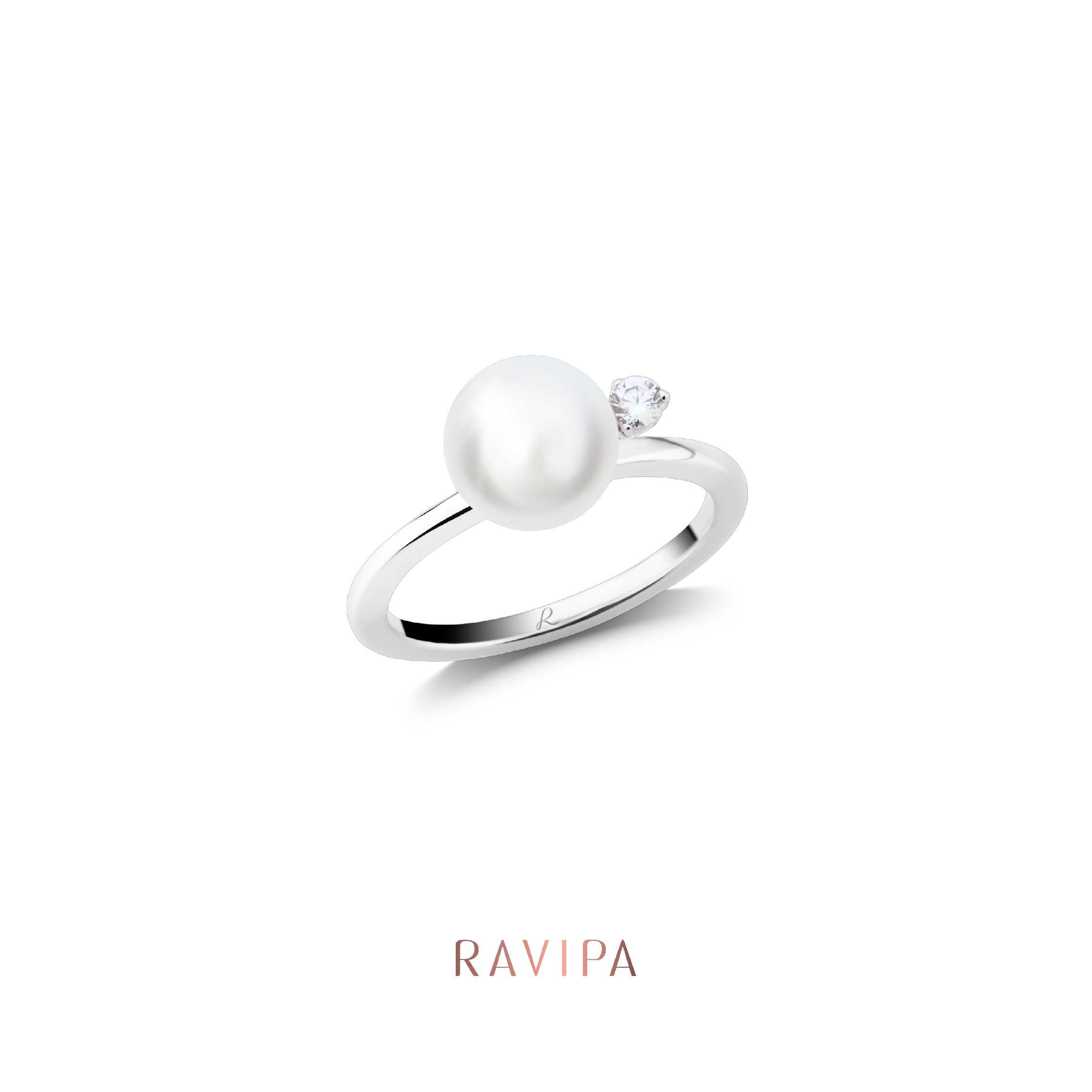 Viva Diamond Marshmallow Pearl Ring - แหวน