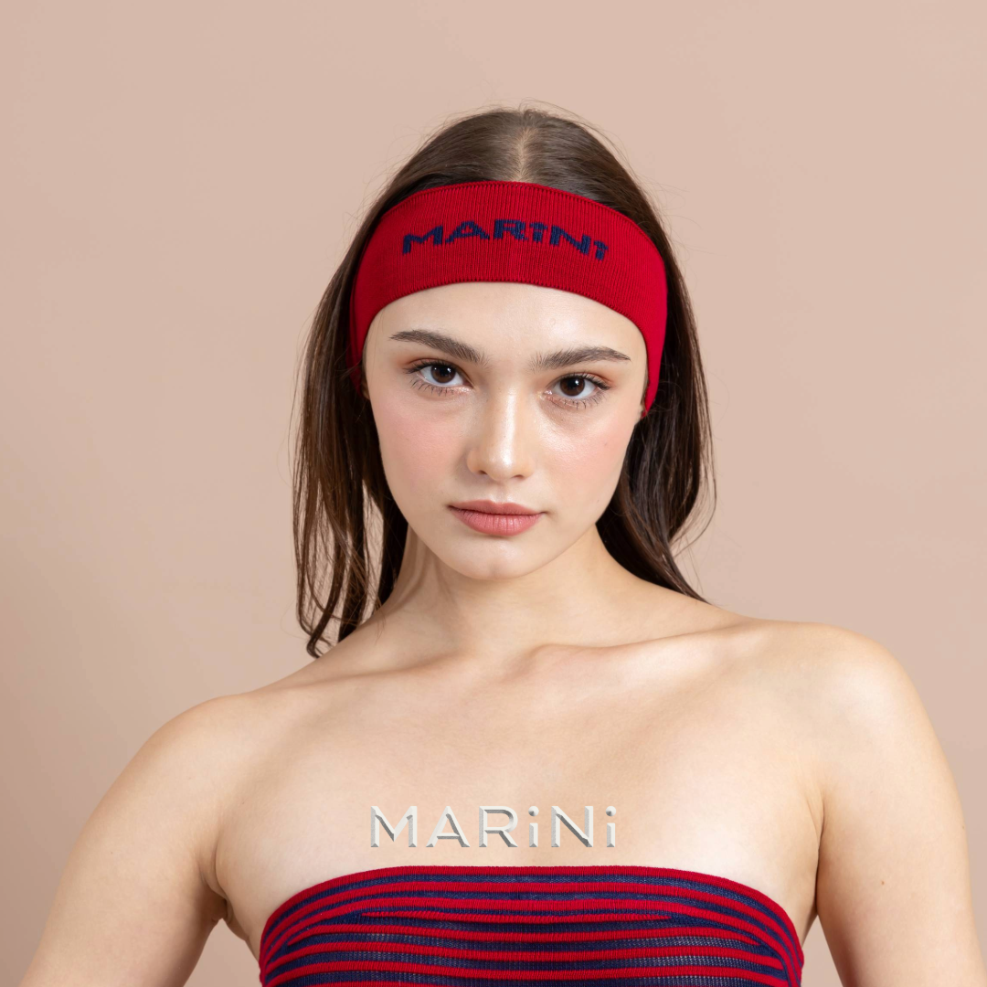 HEADBAND MARINI - in RED | LINE SHOPPING