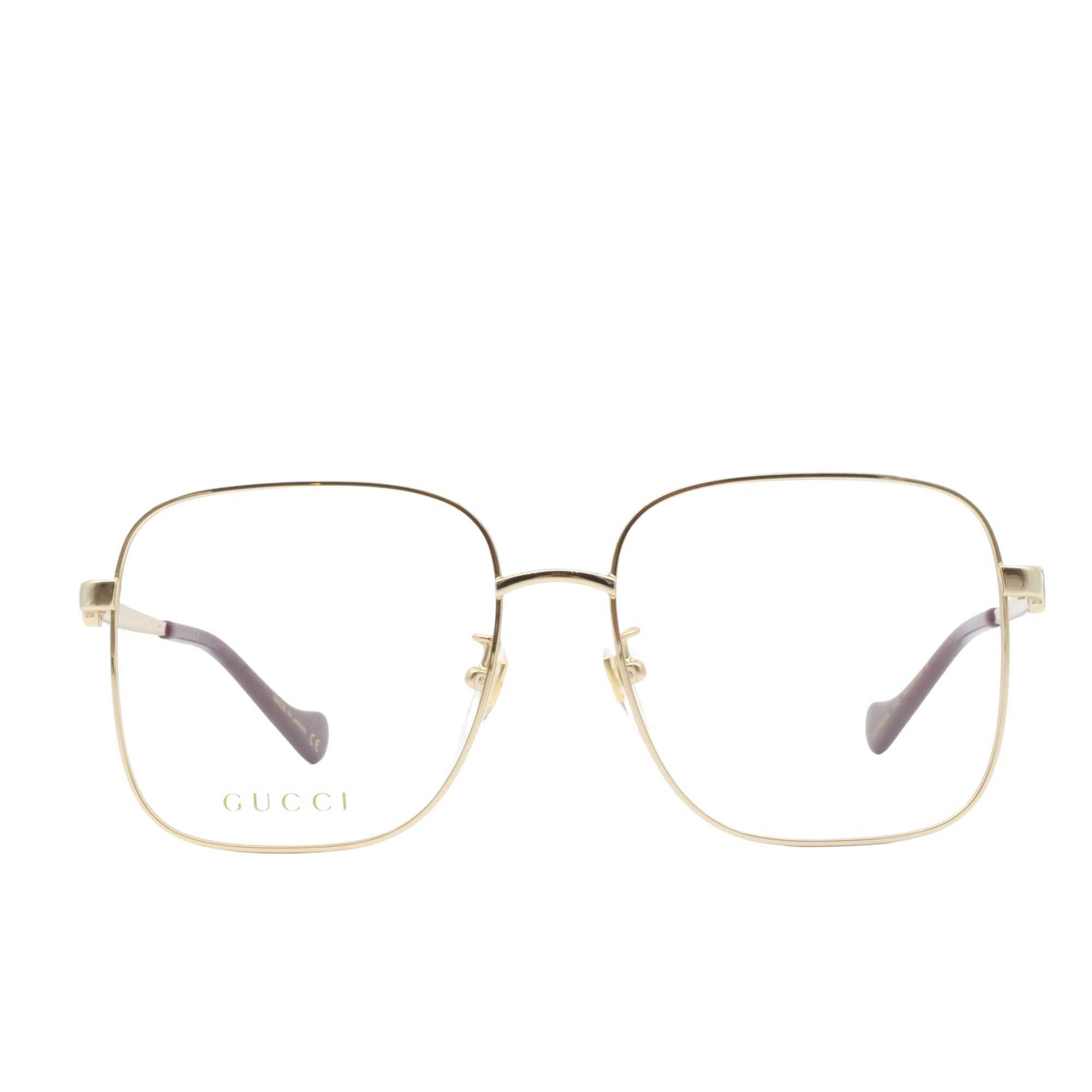 [แถมคูปอง 500 บ. +ส่งฟรี] GUCCI - กรอบแว่นสายตา - รุ่นFGU1-1092OA-002-G11-56