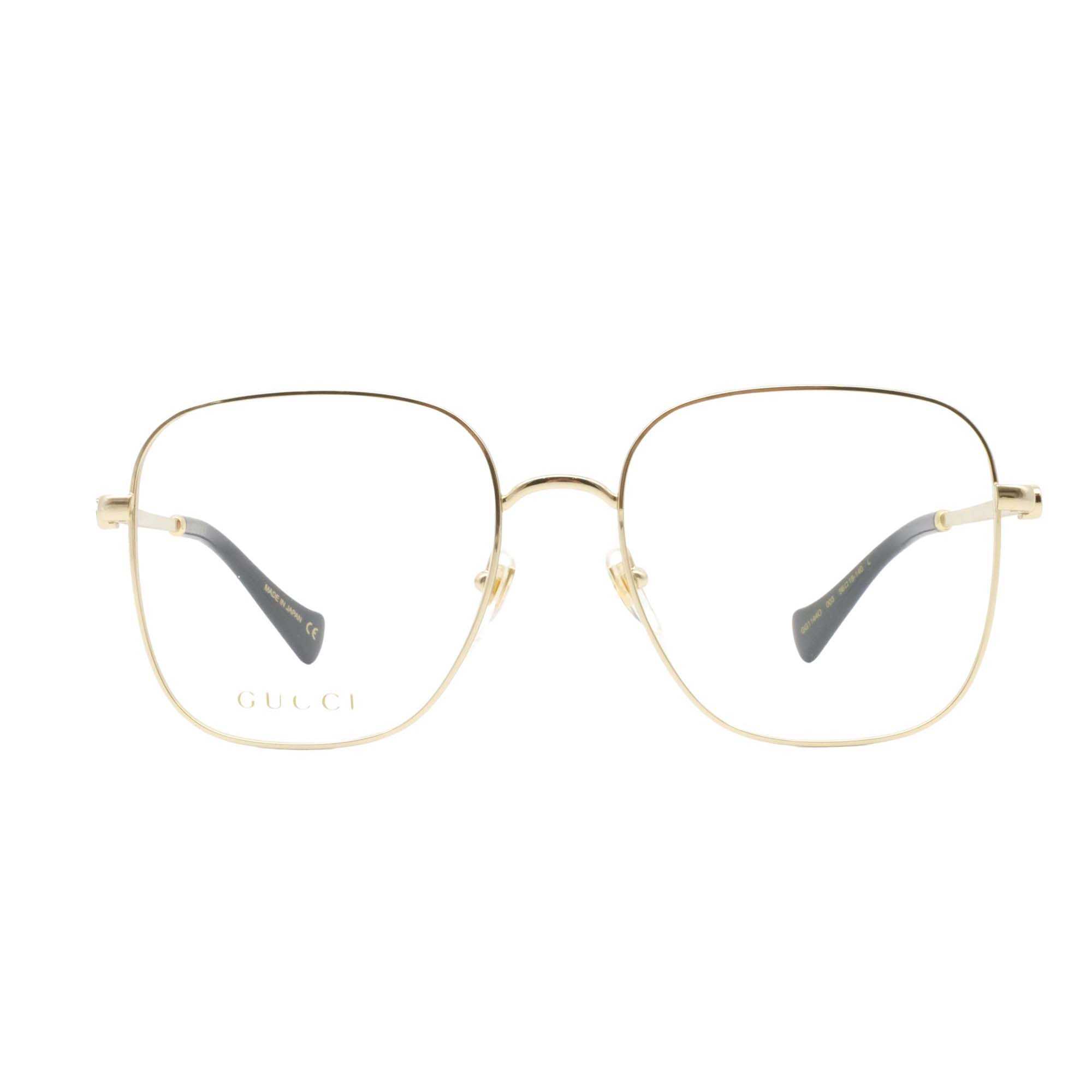 [แถมคูปอง 500 บ. +ส่งฟรี] GUCCI - กรอบแว่นสายตา - รุ่นFGU1-1144O