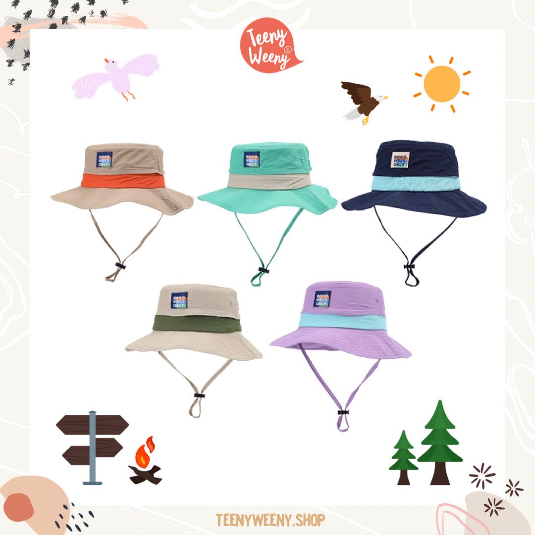 Teenyweeny.shop - Camping bucket hat หมวกบัคเกต