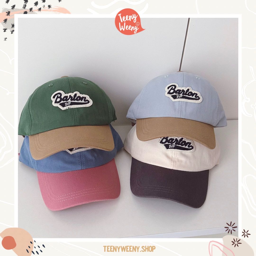 Teenyweeny.shop - embroidered cap หมวกปักลาย Barton