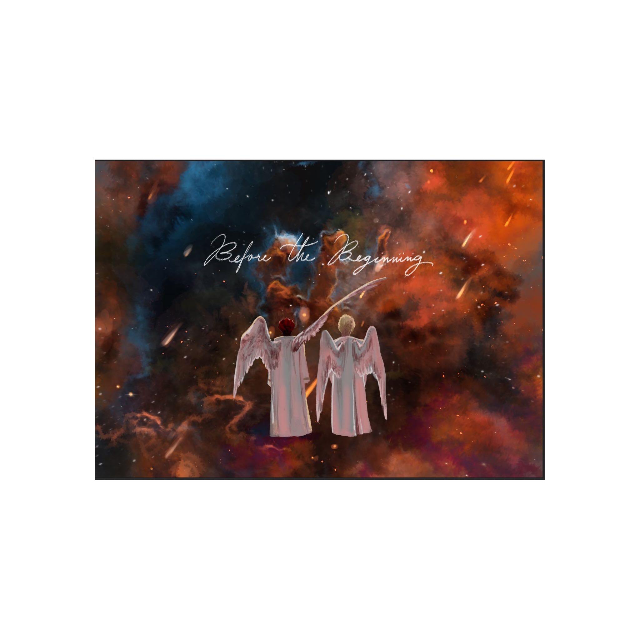 GOOD OMENS HOLO ARTPRINT