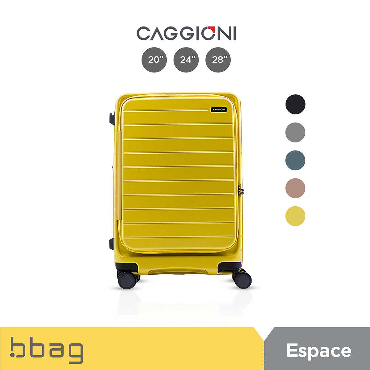 Caggioni กระเป๋าเดินทาง รุ่นเอสเปซ (Espace N20022)