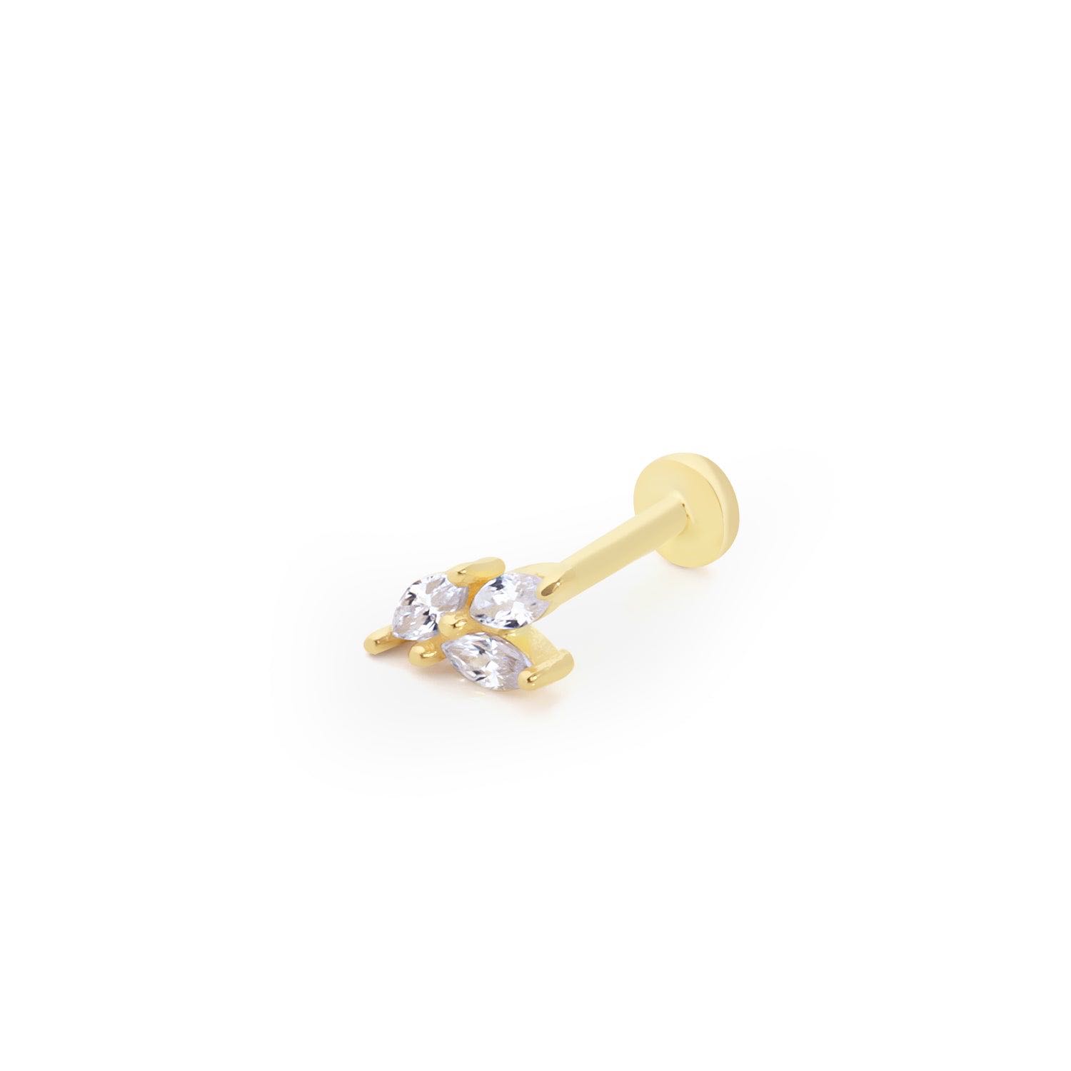 PIERCING EARRING - Leaf