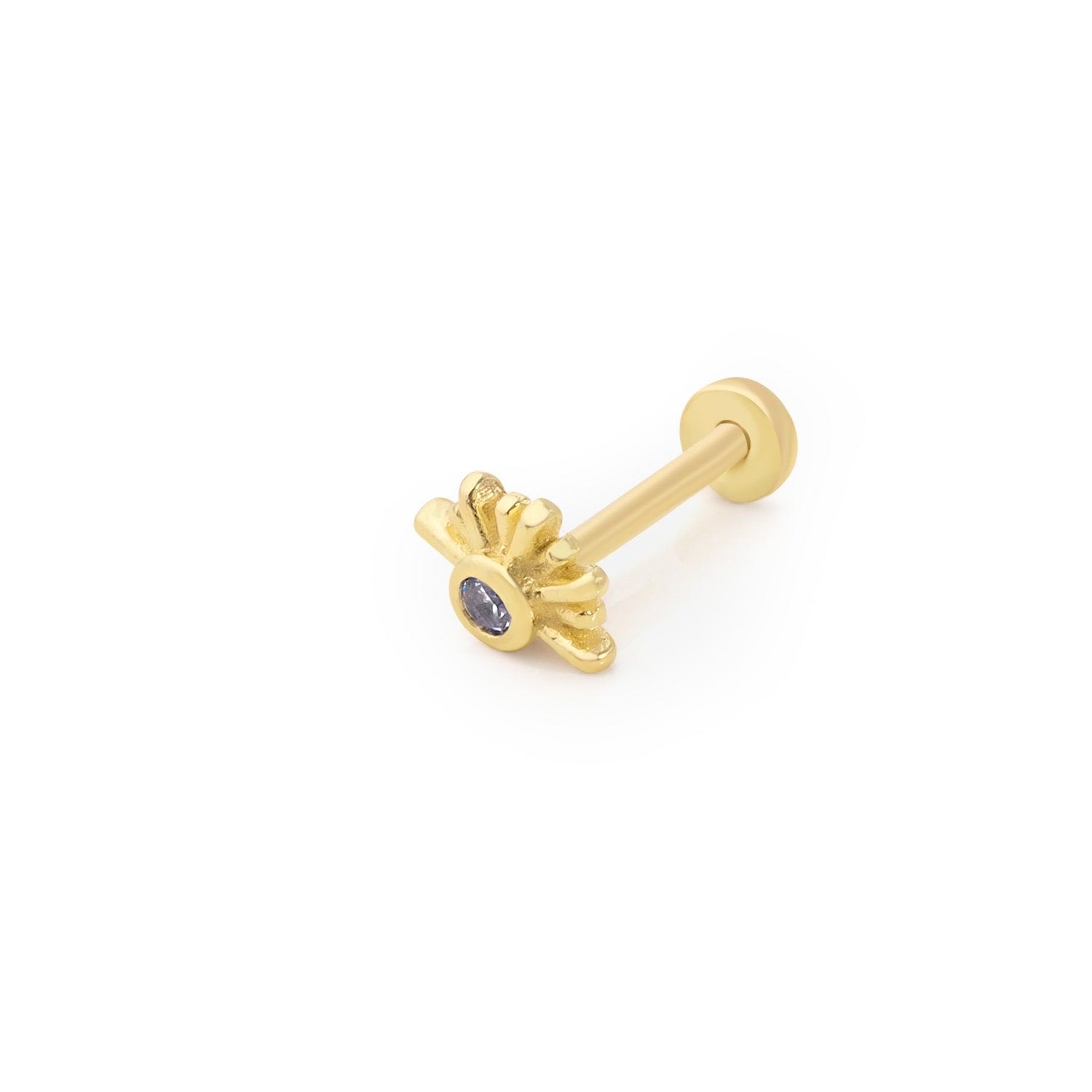 PIERCING EARRING - Sunflower