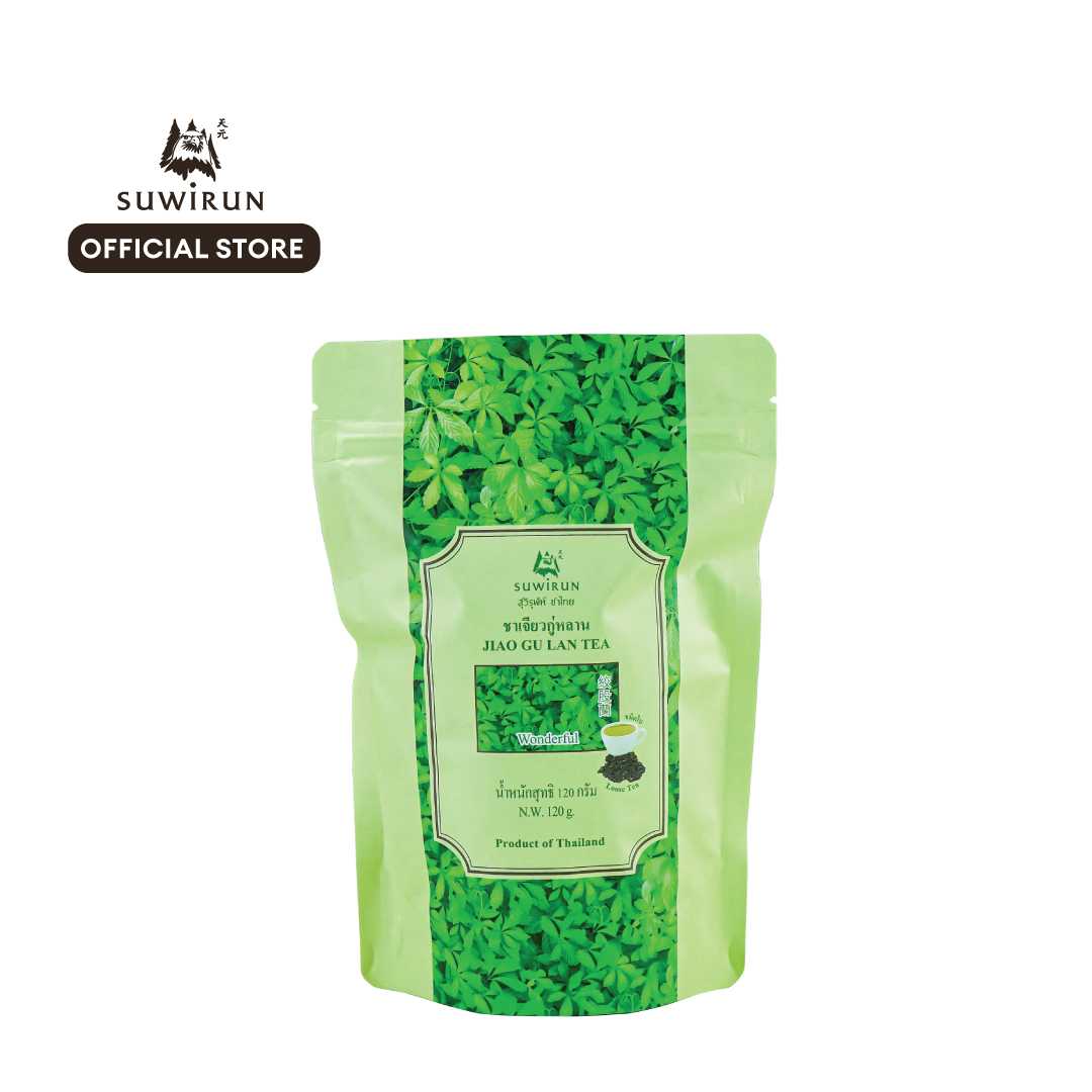 ชาเจียวกู่หลาน ชนิดใบ - Jiao gu lan tea - Loose tea - 120g