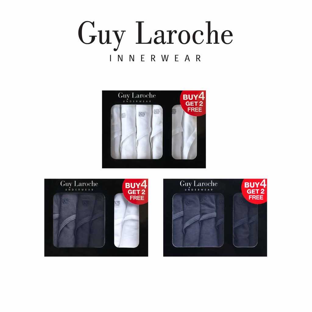 Guy Laroche กางเกงในกีลาโรช รุ่น PACK 6 ชิ้น Cotton spandex (JUS4905R5)
