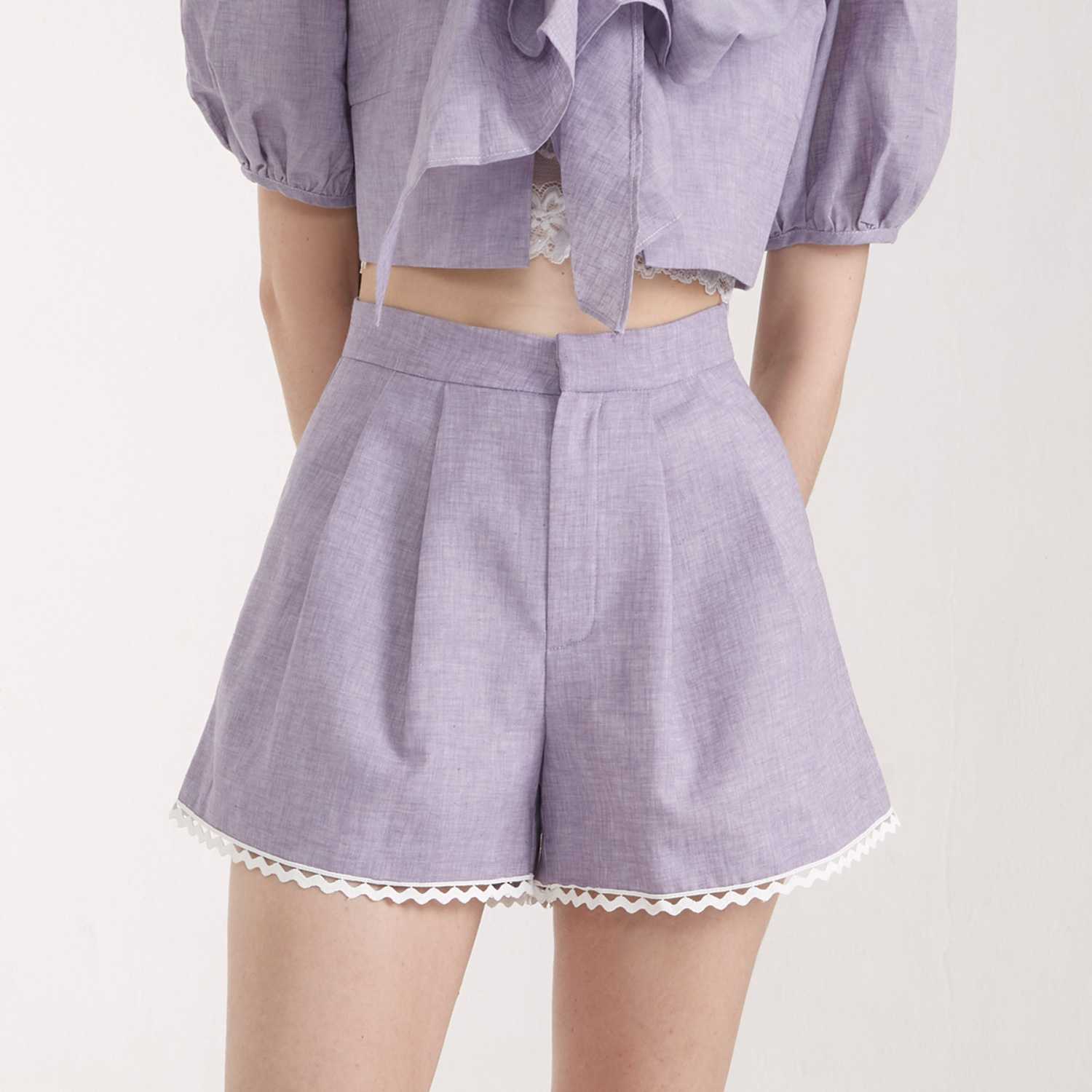 Virgin Voyages Shorts (Purple)
