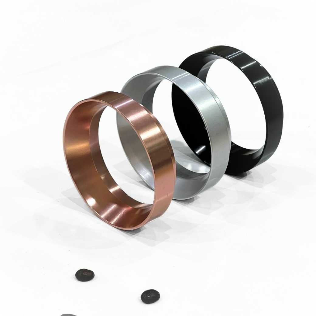 แหวนครอบด้ามชงกาแฟ แหวนครอบโดสกาแฟ แหวนครอบกันหก 51/58mm Silver/Black/Pink