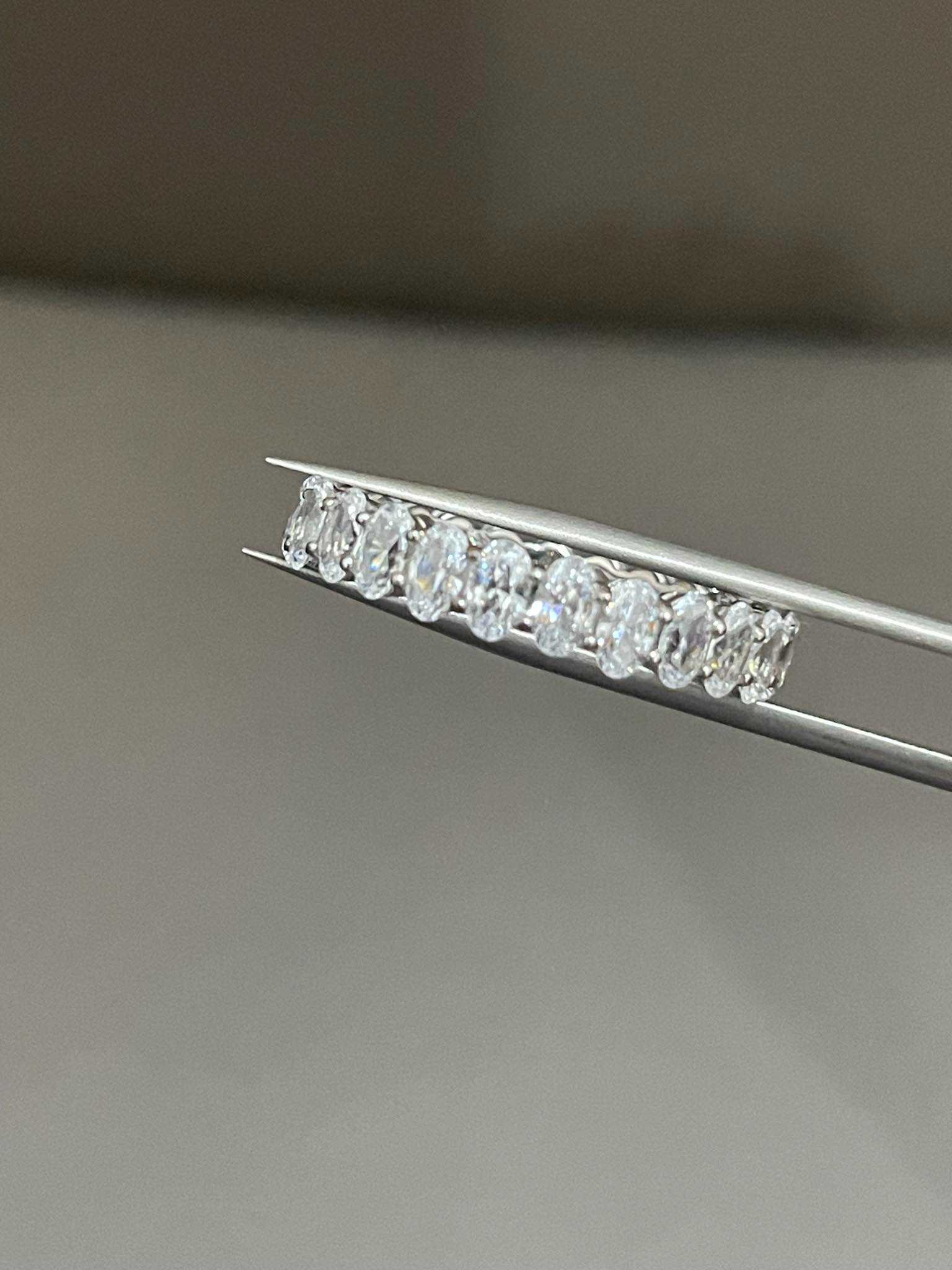 พร้อมส่ง ready to ship full eternity oval ring มีsize69/70