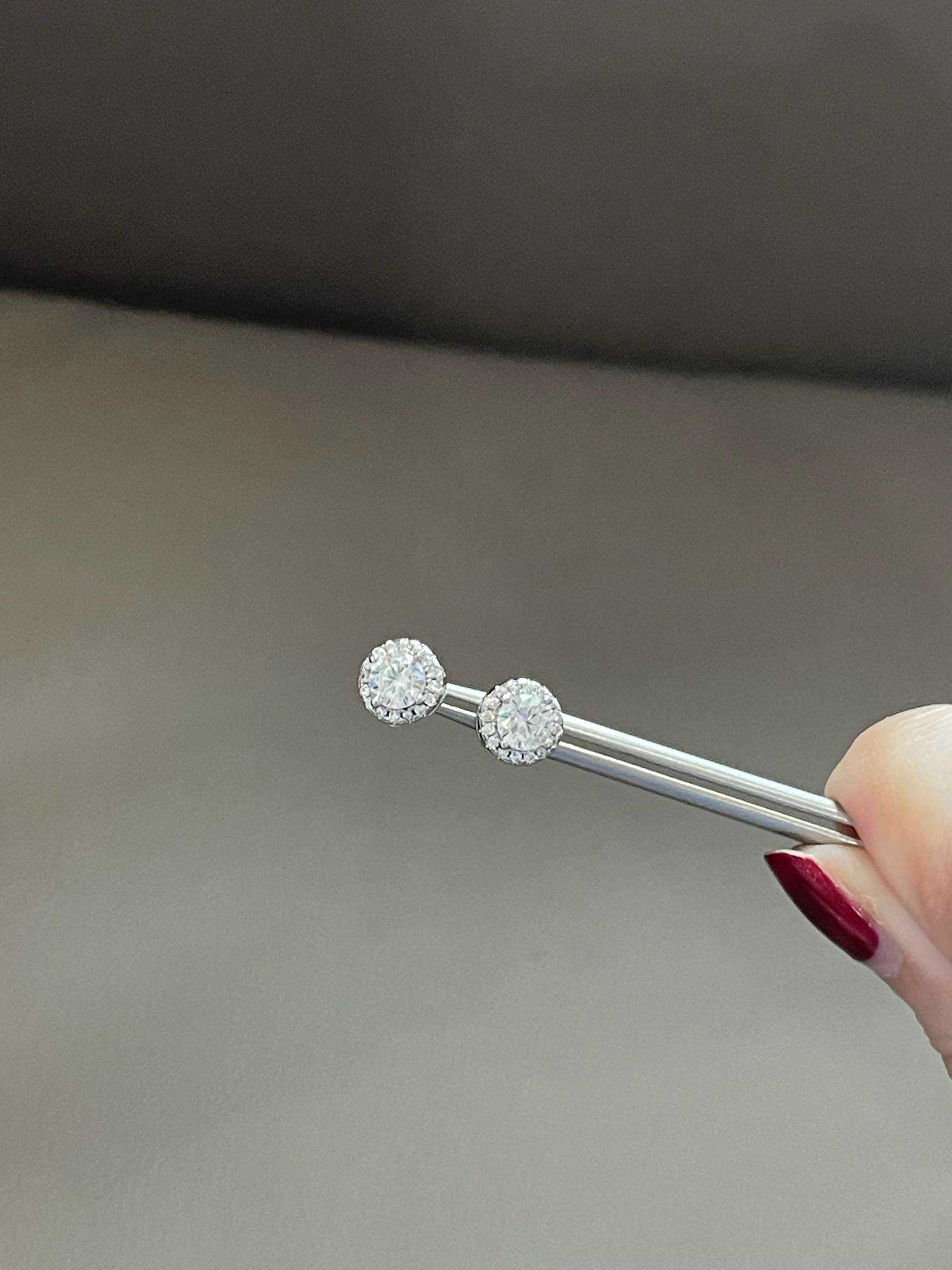 พร้อมส่ง ready to ship ต่างหู round 0.5 stud earrings