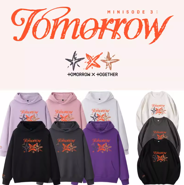 Pre-Order | เสื้อกันหนาว เสื้อยืด TXT : minisode 3 : TOMORROW