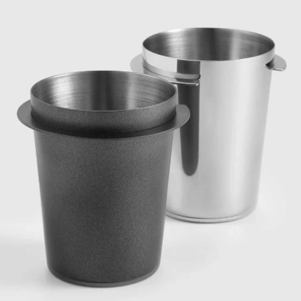 Dosing cup ถ้วยโดส กระบอกโดส สแตนเลส 304 ตวงเมล็ดกาแฟ รองผงกาแฟไม่ให้หก สำหรับด้ามชงกาแฟ 51/58mm