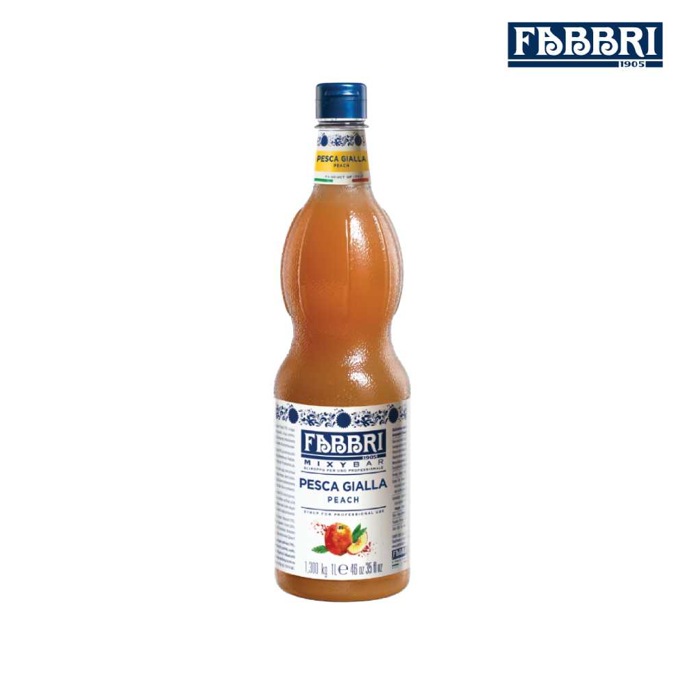 น้ำเชื่อม Fabbri Mixybar Peach Syrup 1000ml