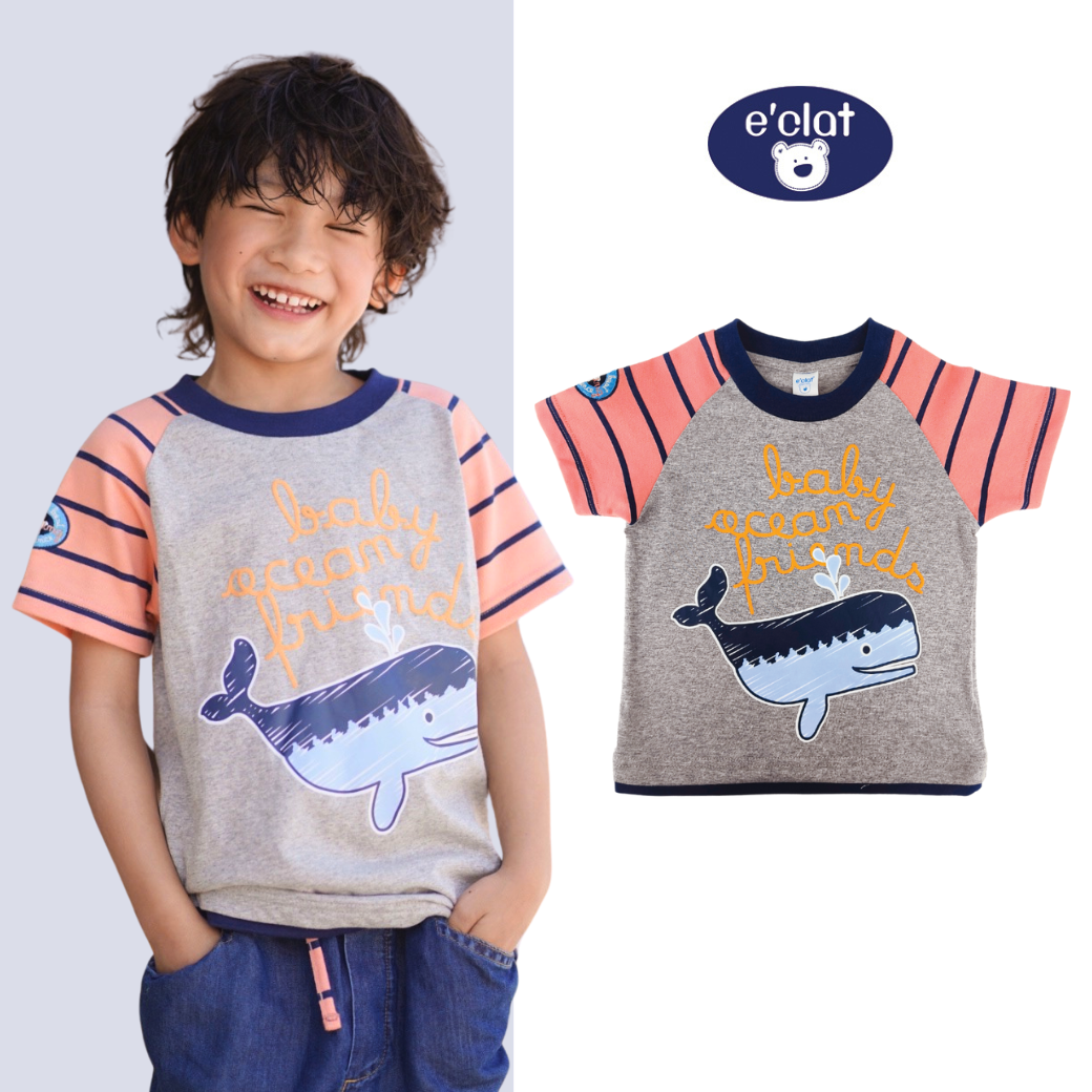 e'clat เสื้อแขนสั้นเด็กชาย SKU 7983