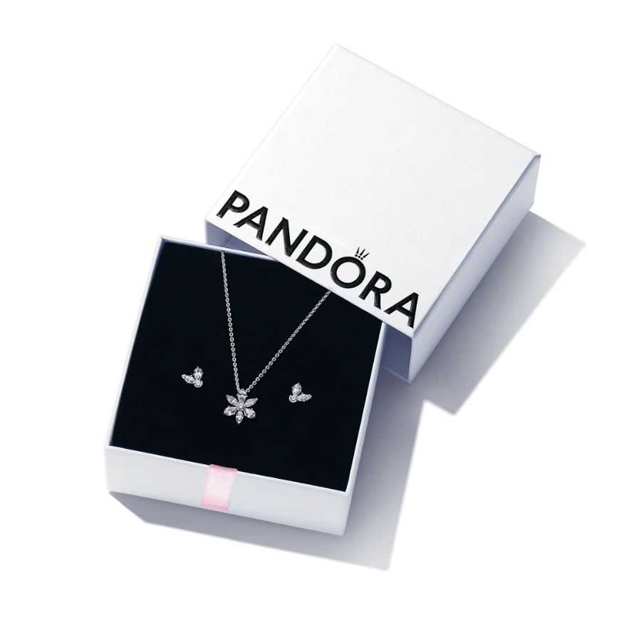 Sparkling Herbarium Cluster Jewellery Gift Set
