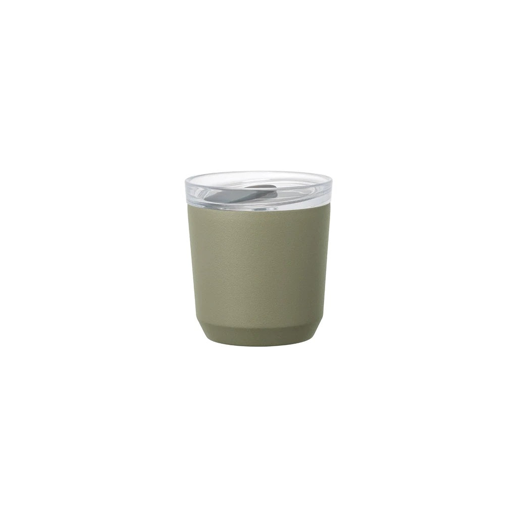 TO GO TUMBLER 240ml with plug khaki
