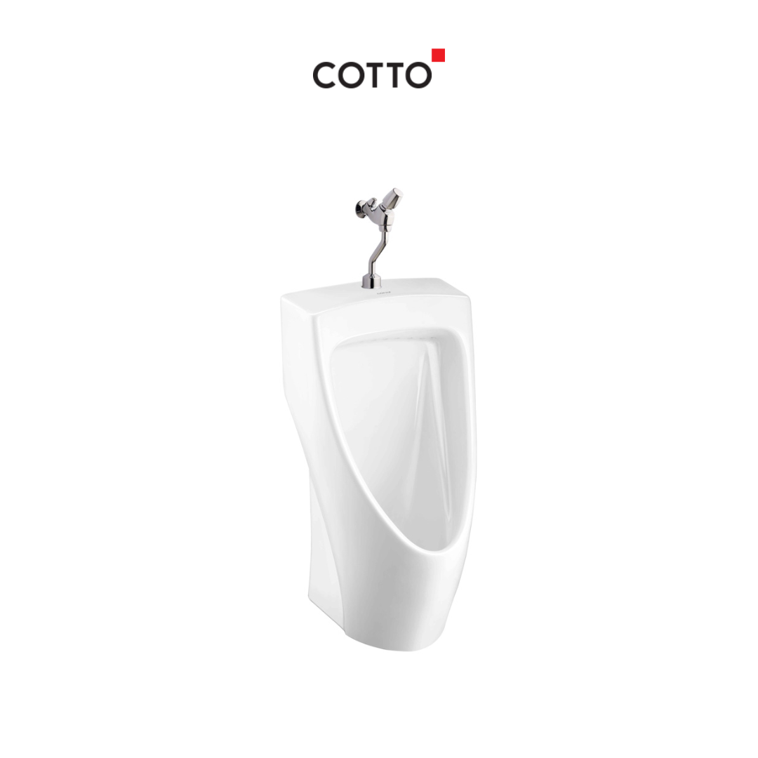 COTTO โถปัสสาวะชายชนิดแขวนผนัง รุ่น C31217 ริเวียร่า (UC+)