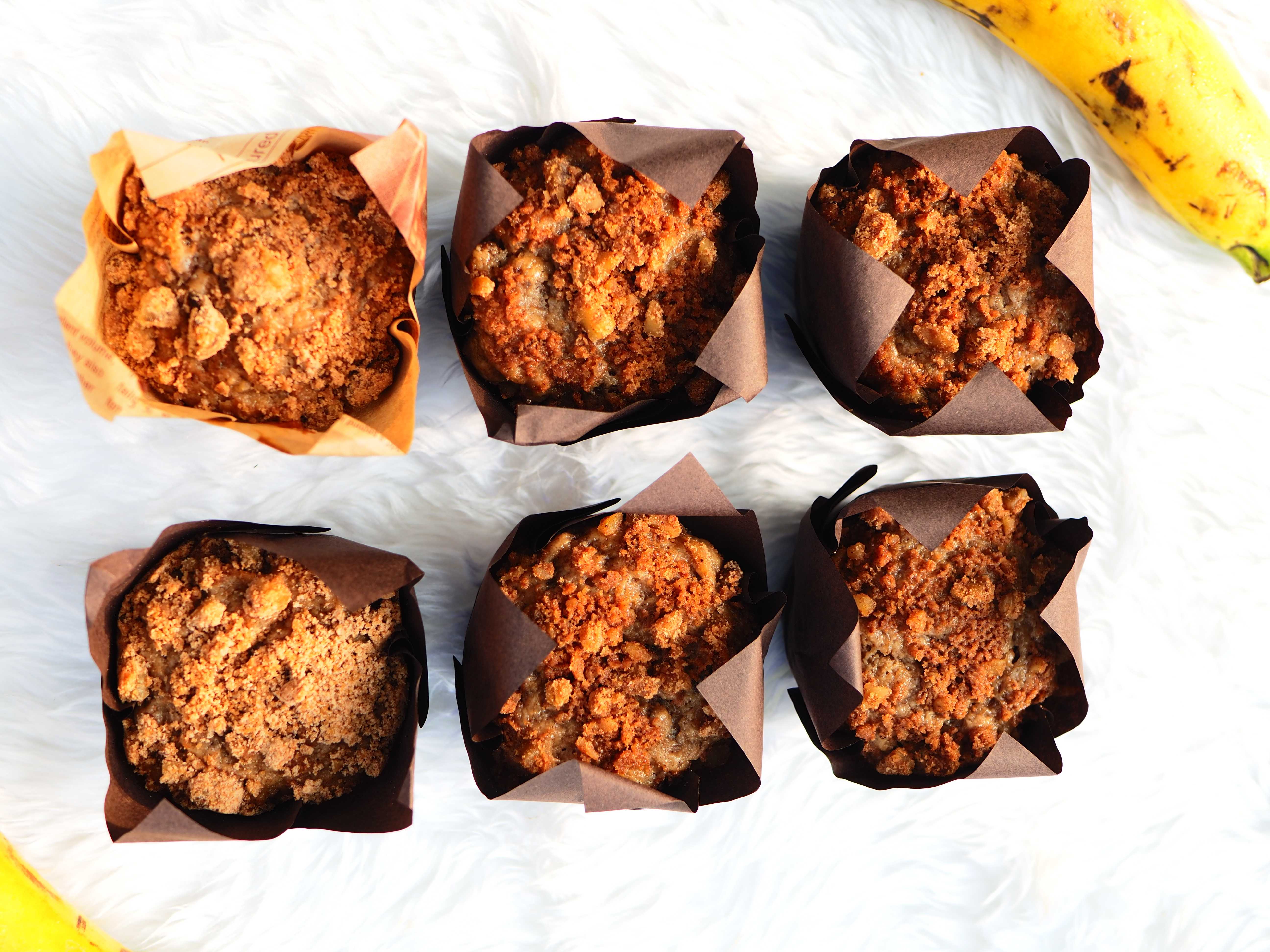 Vegan Banana Walnut Muffin