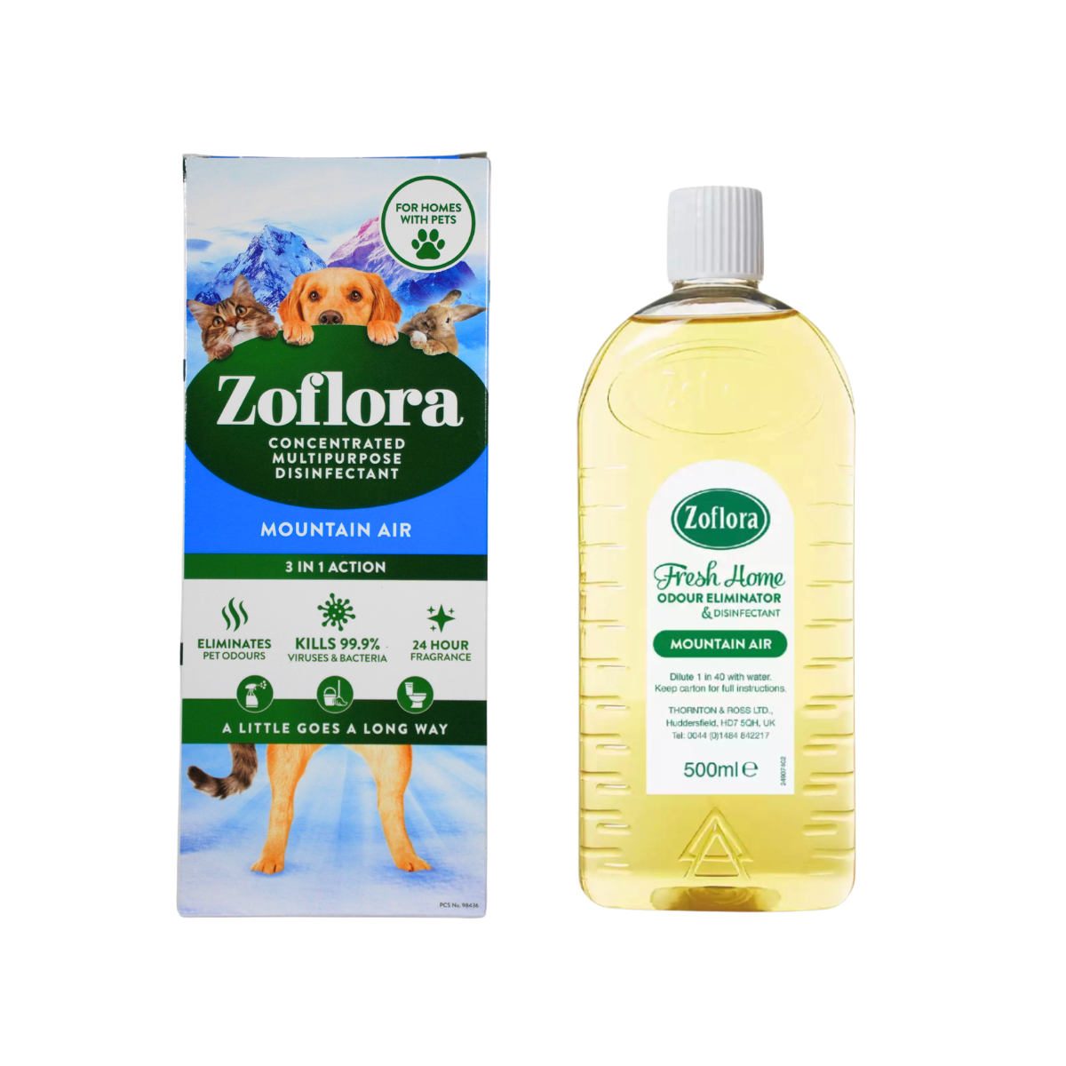 Zoflora Fresh Home (Mountain Air) 500 ml.