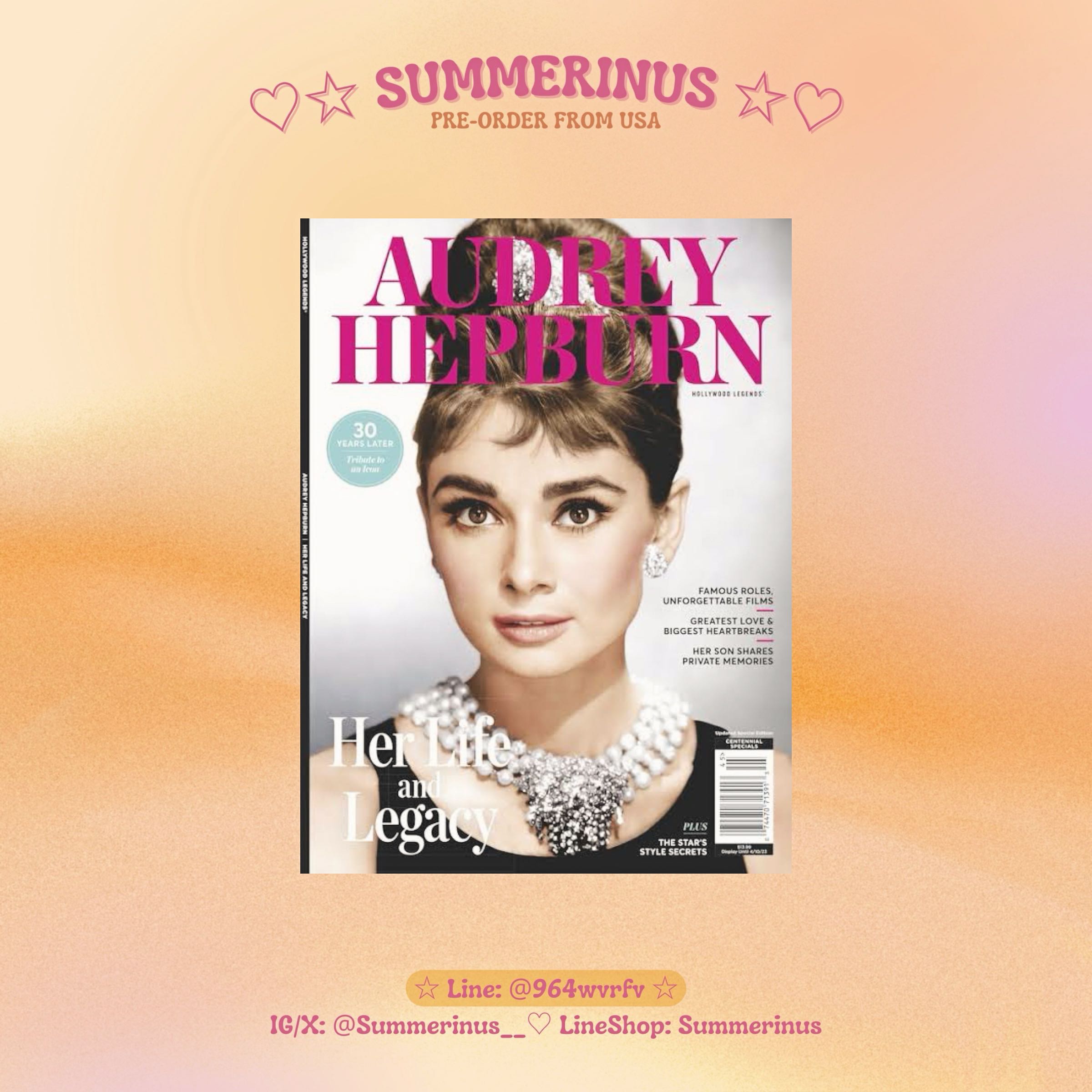 Centennial Magazine Hollywood Legends 🌞 Her Life & Legacy 🧡 Audrey Hepburn