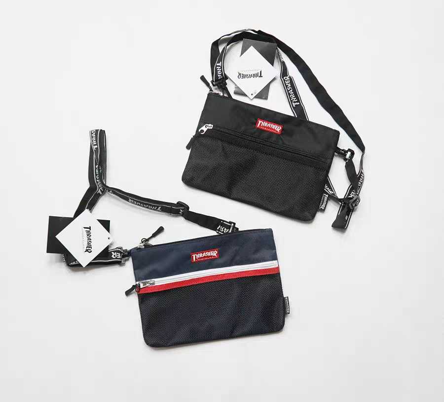 (สินค้าพร้อมส่ง) Thrasher patriot shoulder bag japan มือ1ป้ายครบ