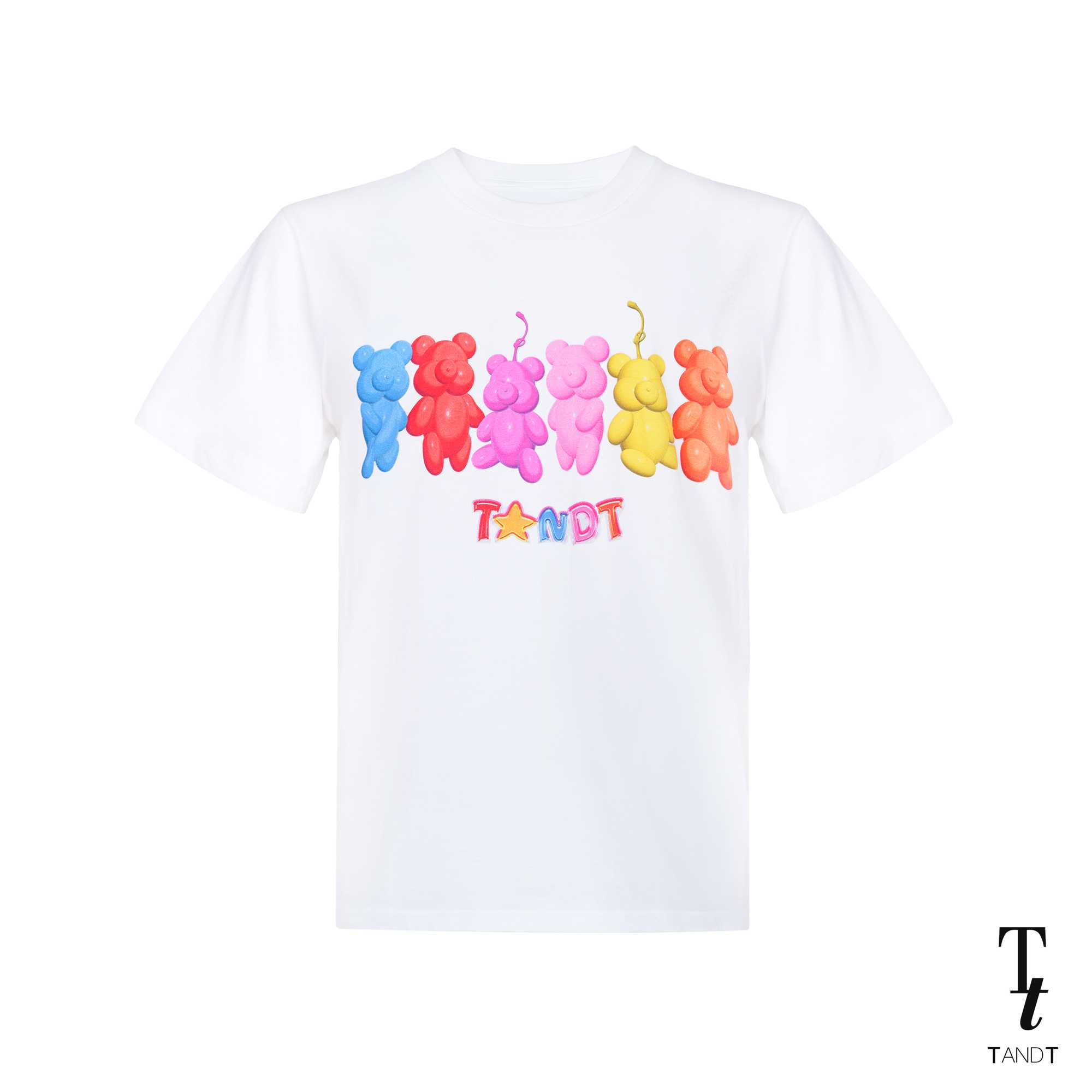 BEST! - BESTIE! PRINTED OVERSIZED T-SHIRT