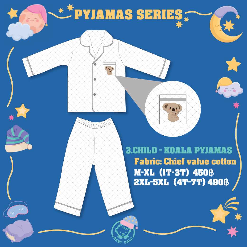 CHILD KOALA PAJAMAS