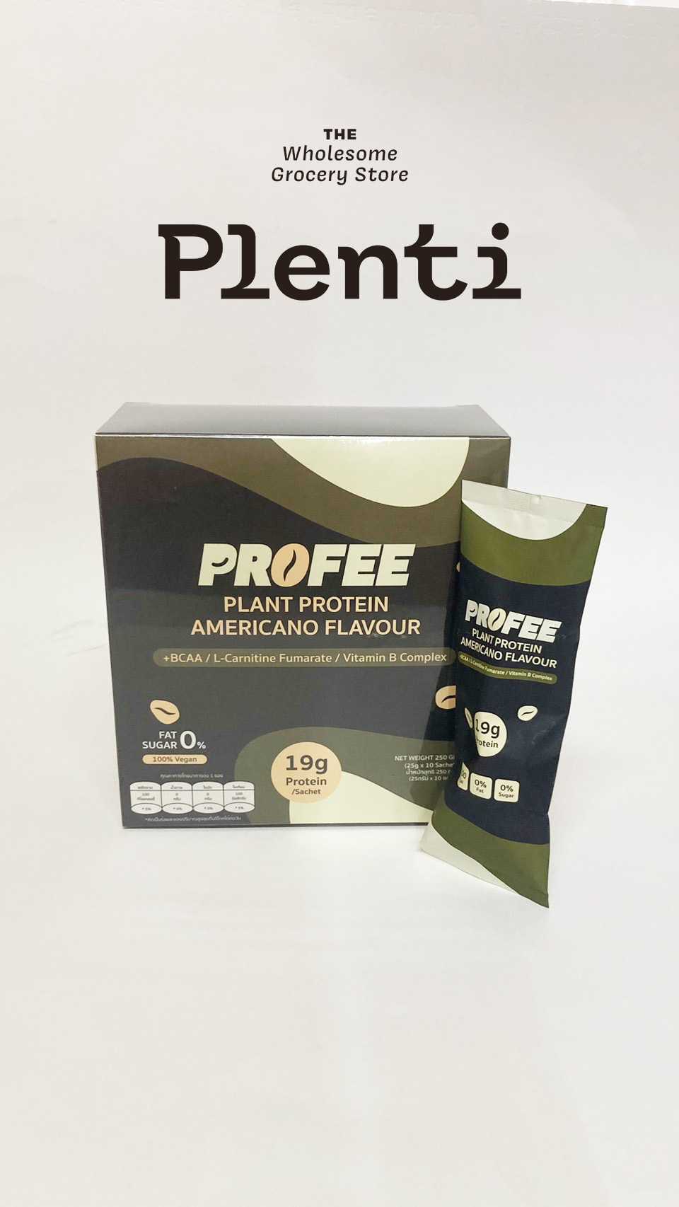PROFEE PLANT PROTEIN AMERICANO FLAVOUR 250G